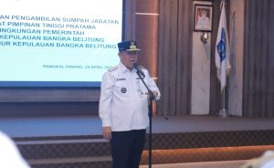 Gubernur Babel Lantik Delapan Pejabat Pimpinan Tinggi Pratama, Tekankan Integritas dan Percepatan Kinerja
