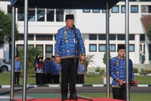 Peringati Hari Lahir Pancasila Pemprov Babel  Gelar Upacara di Pimpin langsung oleh Gubernur Babel Hidayat Arsani