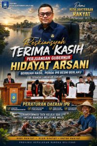 Kadis ESDM Reskiansyah Ucapkan Terima Kasih: Perjuangan Gubernur Hidayat Arsani Berbuah Hasil