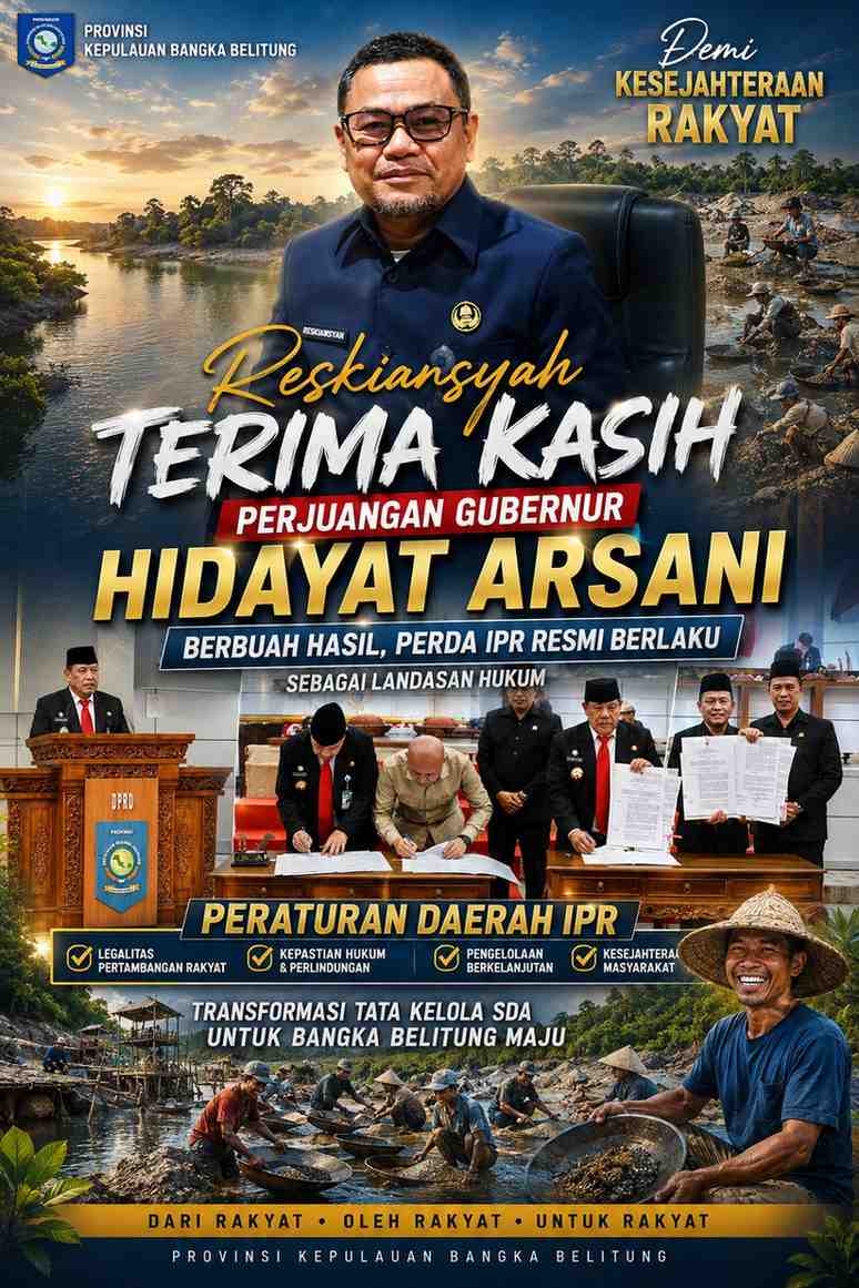 Kadis ESDM Reskiansyah Ucapkan Terima Kasih: Perjuangan Gubernur Hidayat Arsani Berbuah Hasil