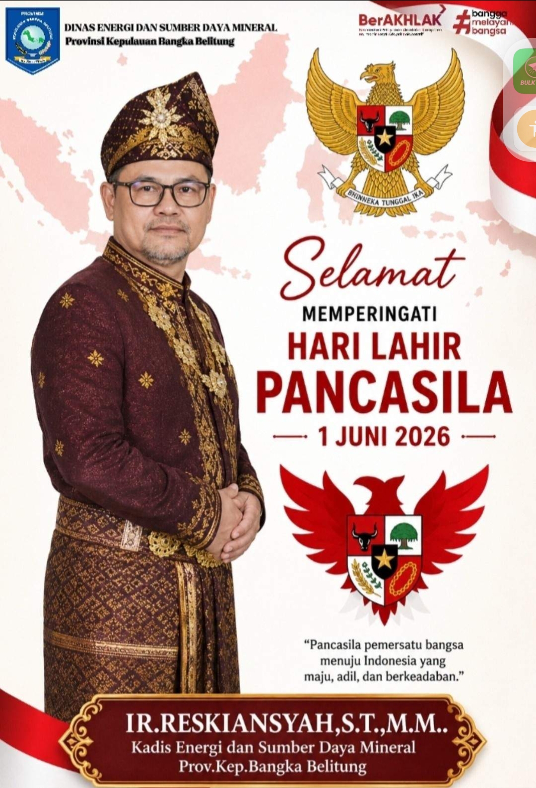 Reskiansyah : Tingkatkan Pengelolaan Sumber Daya Alam Sejalan Visi Gubernur Hidayat Arsani