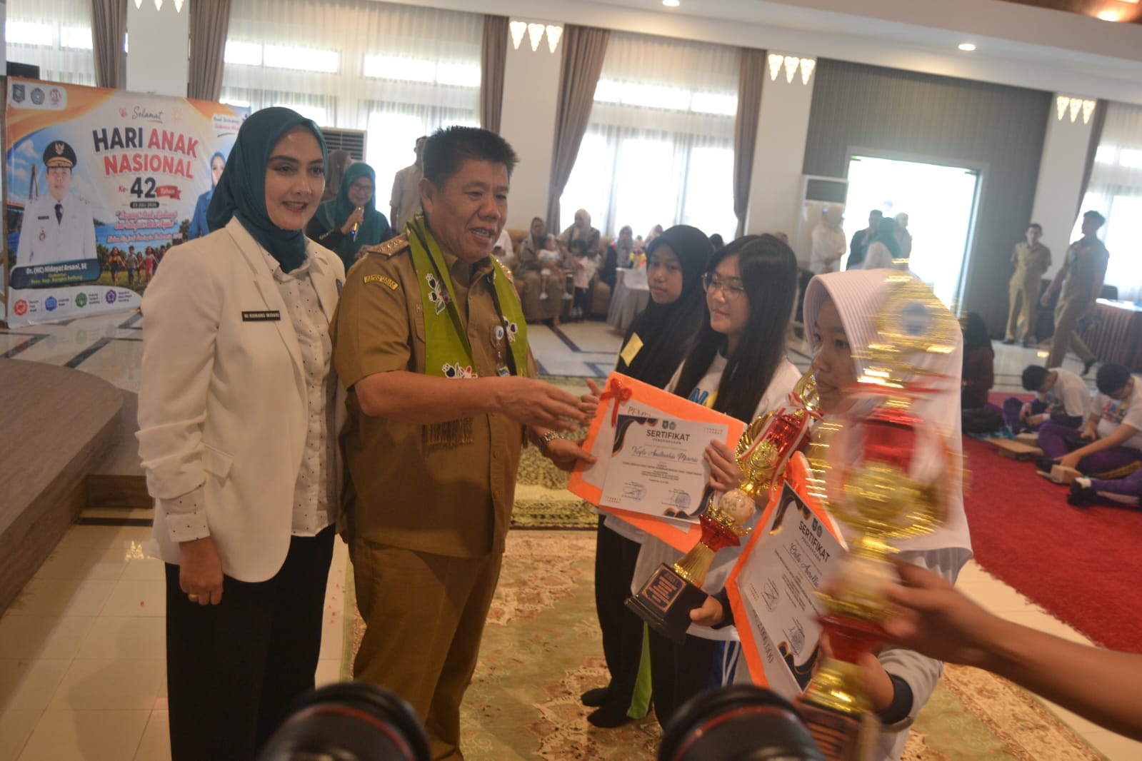 Peringatan Hari Anak Nasional ke-42: TP PKK Babel Gelar Lomba, Edukasi, Gelar Produk dan Senam