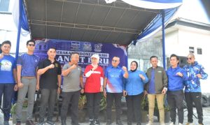 Burhanudin Mewakili Gubernur Babel Hadiri Gerakan Langit Biru: Gotong Royong dan Donor Darah Rangkaian HUT Demokrat ke-25