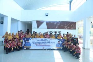 Mewakili Gubernur Babel Hidayat Arsani,Pj. Sekda Babel  Fery Afriyanto Lepas Kafilah MTQ VIII Korpri Nasional 2026
