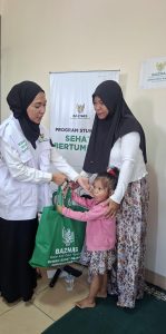 KLINIK RUMAH SEHAT BAZNAS PANGKALPINANG : DAMPINGI ORANG TUA, SALURKAN PMT RUTIN DAN PANTAU TUMBUH KEMBANG ANAK