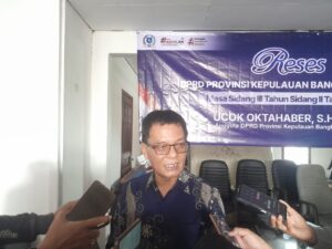 Ucok Oktahaber: Krisis Air Bersih Jadi Aspirasi Utama Warga Pangkalpinang