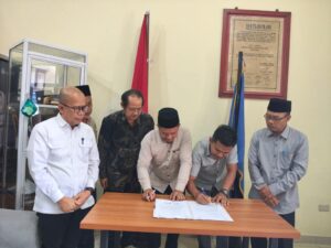 BAZNAS BABEL DAN PERTIBA TANDATANGANI MOU UPZ DAN PENGOLAHAN ZAKAT UNTUK PENDIDIKAN