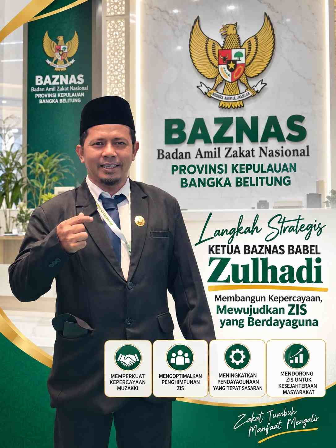 Zulhadi : Bangun kepercayaan wujudkan ZIS yang berdayaguna