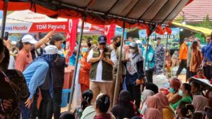 Gubernur Babel Hidayat Arsani siapkan solusi Hunian untuk ratusan rumah Sementara bagi korban kebakaran di dusun serdang  ‎